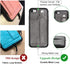 TOOVREN iPhone SE Case 2020/2022 Phone Lanyard Neck Strap for iPhone 8 Case with Card Holder iPhone 7 Wallet Case with Kickstand Leather PU Card H...